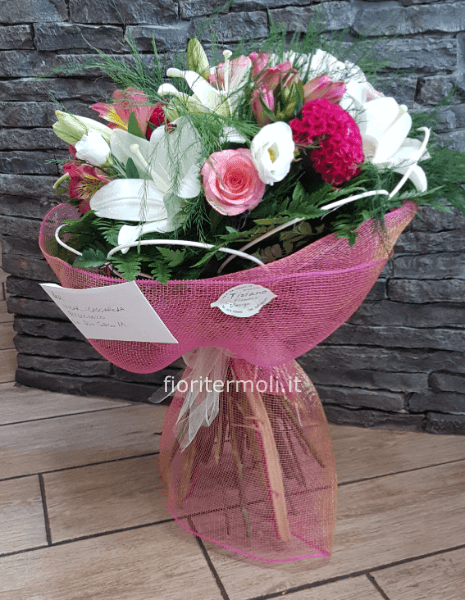 Bouquet di fiori assortiti a scelta del fiorista